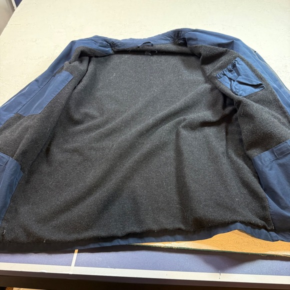 Polo Ralph Lauren Navy Blue Mens Jacket Size L Cotton Nylon Utility Workwear - Picture 6 of 9